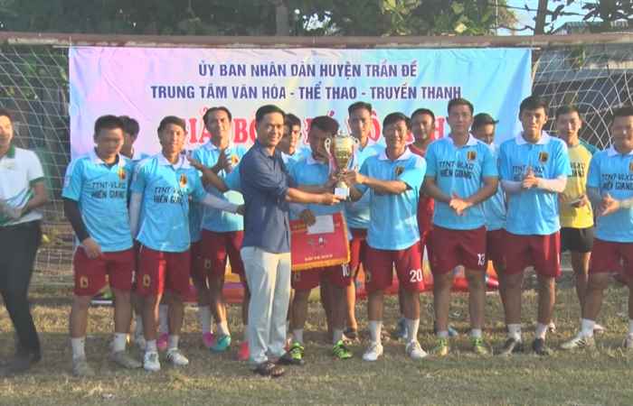 Trần Đề: Giải vô địch Bóng đá năm 2024 thành công tốt đẹp